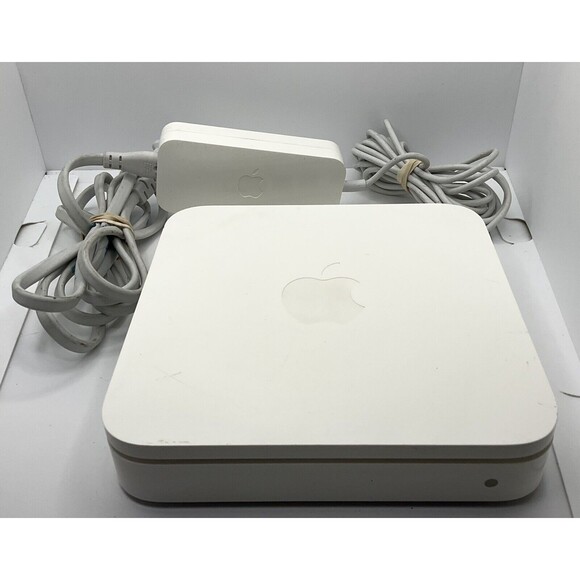Apple AirPort Extreme Base Station A1354 MC340LL/A  Very Good Condition - Picture 1 of 6